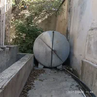 مخزن آب فلزی