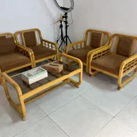 چهارعدد مبل تک به همراه میز وسط|مبلمان خانگی و میز عسلی|تهران, شهرک آزادی|دیوار