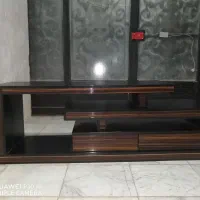 میز تلویزیون کامل چوب