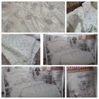 روتختی ساتن ترک کرمی رنگ|سرویس روتختی|سهند, |دیوار