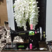 چرخ خیاطی ژانومه کلکسیونی قدیمی درجه یک عتیقه