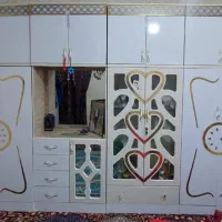 طرح کمد دیواری و آبگرمکن|تخت و سرویس خواب|اهواز, فتح|دیوار