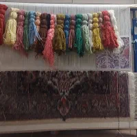 قالی گل ابریشم