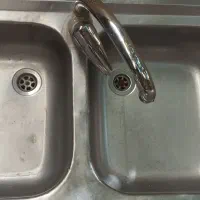 سینک دوقلو با شیر آلات