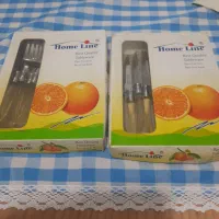 چاقو وچنگال رنگی وگلدار