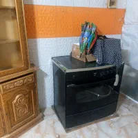 کمد لباس و بوفه ۲ تیکه ای چوبی و ۱ اجاق گاز|جاکفشی، کمد، دراور|سبزوار, شهدا|دیوار