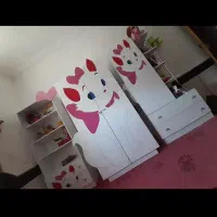تختخواب،کمدعروسک،کتابخانه،کمدلباس