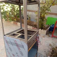 سرخکن ۳کاره و میز صندلی پلاستیکی