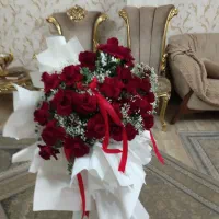 دسته گل ایستاده طبیعی حدودا یک متر میشه