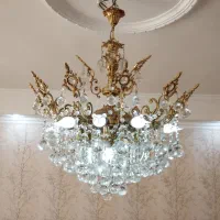 2عدد لوستر سقفی با 2عدد لوستر دیواری