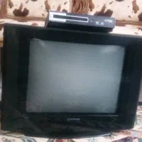 تلویزیون 21 انج مشکی رنگ|تلویزیون و پروژکتور|سنندج, |دیوار