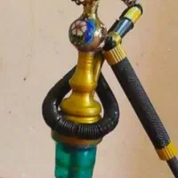 قلیان برنجی قدیمی کلکسیونی