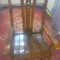 صندلی راحتی چوبی درحد نو|مبلمان خانگی و میز عسلی|اهواز, شهرک دانشگاه|دیوار