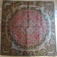 ترمه ابریشم یزد (حسینی)|پرده، رانر، رومیزی|تهران, قزل قلعه|دیوار