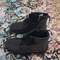 نیم بوت چرم ترک