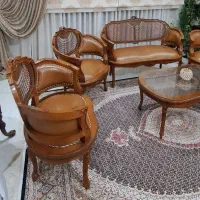 سرویس مبل و ناهارخوری ۶ نفره آنتیک یونانی|مبلمان خانگی و میز عسلی|اسلامشهر, مطهری|دیوار