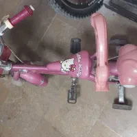 دوچرخه صورتی دخترانه