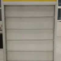 2 عدد ویترین فلزی 5 طبقه همراه هالوژن و قفل اندیشه|بوفه، ویترین، کنسول|اندیشه, اندیشه فاز ۴|دیوار