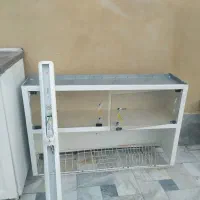 کابینت فلزی|آب‌چکان و نظم‌دهنده ظروف|قم, سید معصوم|دیوار