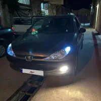 ۲۰۶sdمدل ۹۰ بی رنگ درحد صفر
