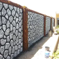 سیمان‌کاری‌طرح‌سنگ‌وچوب‌وچاه‌کنی‌وبنای|خدمات پیشه و مهارت|مهریز, |دیوار