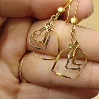 گوشواره ۲گرم  النگو ۱۴|جواهرات|جهرم, |دیوار