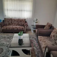 مبل هفت نفره باجلومبلی وعسلی ومیز تلویزیون