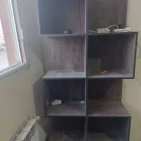 کتابخانه ام دی اف|کتابخانه، شلف، قفسه‌های دیواری|مشهد, تبادکان|دیوار