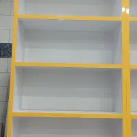 دو عدد قفسه MDF با رنگ فانتزی نو و استفاده نشده
