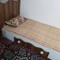 تخت خواب یک نفره ام دی اف بایک کشو