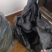 پوتین سربازی چرمی