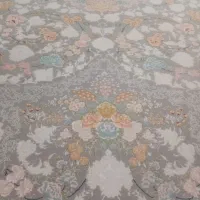 یک تخته فرش۹متری۱۵۰۰شانه نوطرح افشان تمام نخ|فرش|ری, شهید بهشتی|دیوار