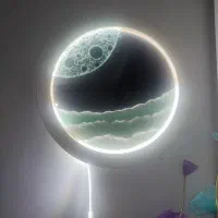 آینه دکوراتیو تمام ال ای ادی