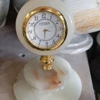 ساعت سنگی مرمر زیبا