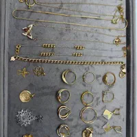 فروش دستبند و گردنی طلا بدون اجرت و با کیفیت|جواهرات|تهران, صد دستگاه|دیوار