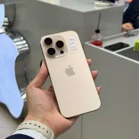آیفون iphone 16 Pro Za رنگ صحرایی + مهلت تست دارد