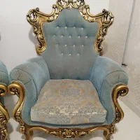 فروش مبل استیل۹نفره ،چوب روس|مبلمان خانگی و میز عسلی|کردکوی, |دیوار