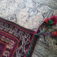 گلیم دست بافت پشم گوسفند|گلیم، جاجیم، گبه|جیرفت, |دیوار