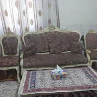 مبلمان استیل ۹نفره چوب گردو