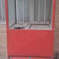 فر فلافل و همبرگر پز  سیار  چرخ دار