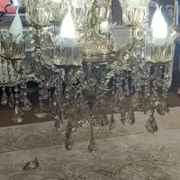 لوستر شیش شاخه دوازده شعله زیر قیمت فروش فوری