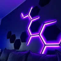 نانولیف|ریسه و چراغ تزئینی|تهران, میدان ولیعصر|دیوار