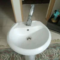 روشویی همراه با شیر دستشویی اهرمی|لوازم سرویس بهداشتی|پاکدشت, پاکدشت (مامازند)|دیوار