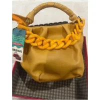 کیف خردلی جا دار نونو اصلا استفاده نشده حتا یک بار