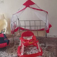 وسایل کودک کریر گهواره تشت روروک در حد نو