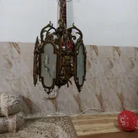 لوستر برنجی طرح فرشته