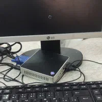 کامپیوتر دانش آموزی کلاینت اقتصادی و مانیتور LG