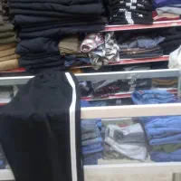 شلوار اسپرت بگ مردانه زنانه جنس کامل نخ خط دار|لباس|اصفهان, مفتح|دیوار