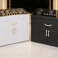 اجاق گاز طرح فر mdf شیشه ای و استیل(ضمانت طلایی)|اجاق گاز و لوازم برقی پختوپز|تهران, تهرانسر شرقی|دیوار