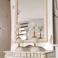 آینه و شمعدان